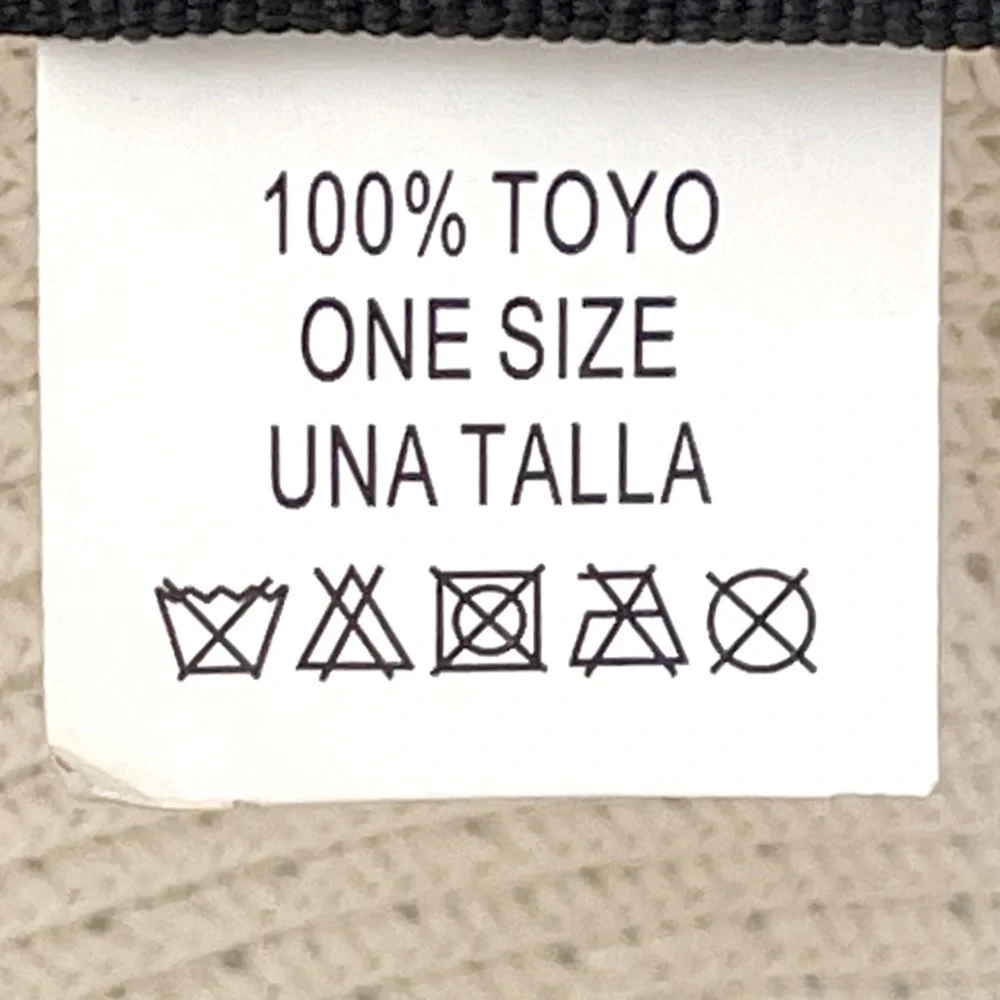 John Callanan Wide Brim Sun Hat Ivory Navy Toyo Straw Floppy One Size
